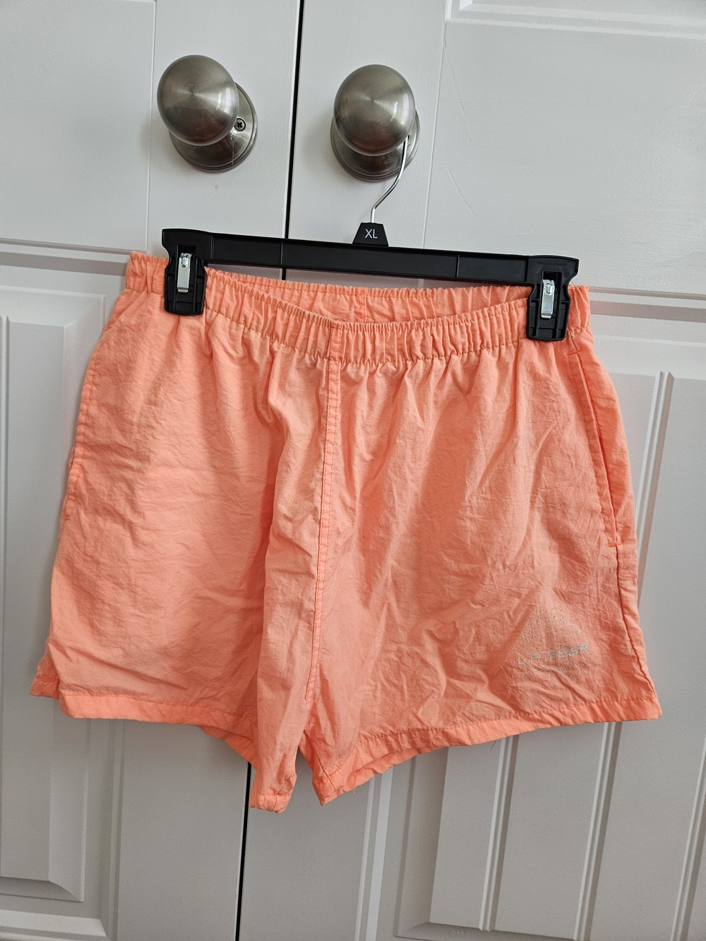 L.A. Gear Women's Coral Athletic Shorts Vintage